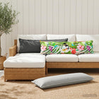 Kussensloop 2 st HOUTEN Antraciet 40 x 145 cm Polyester