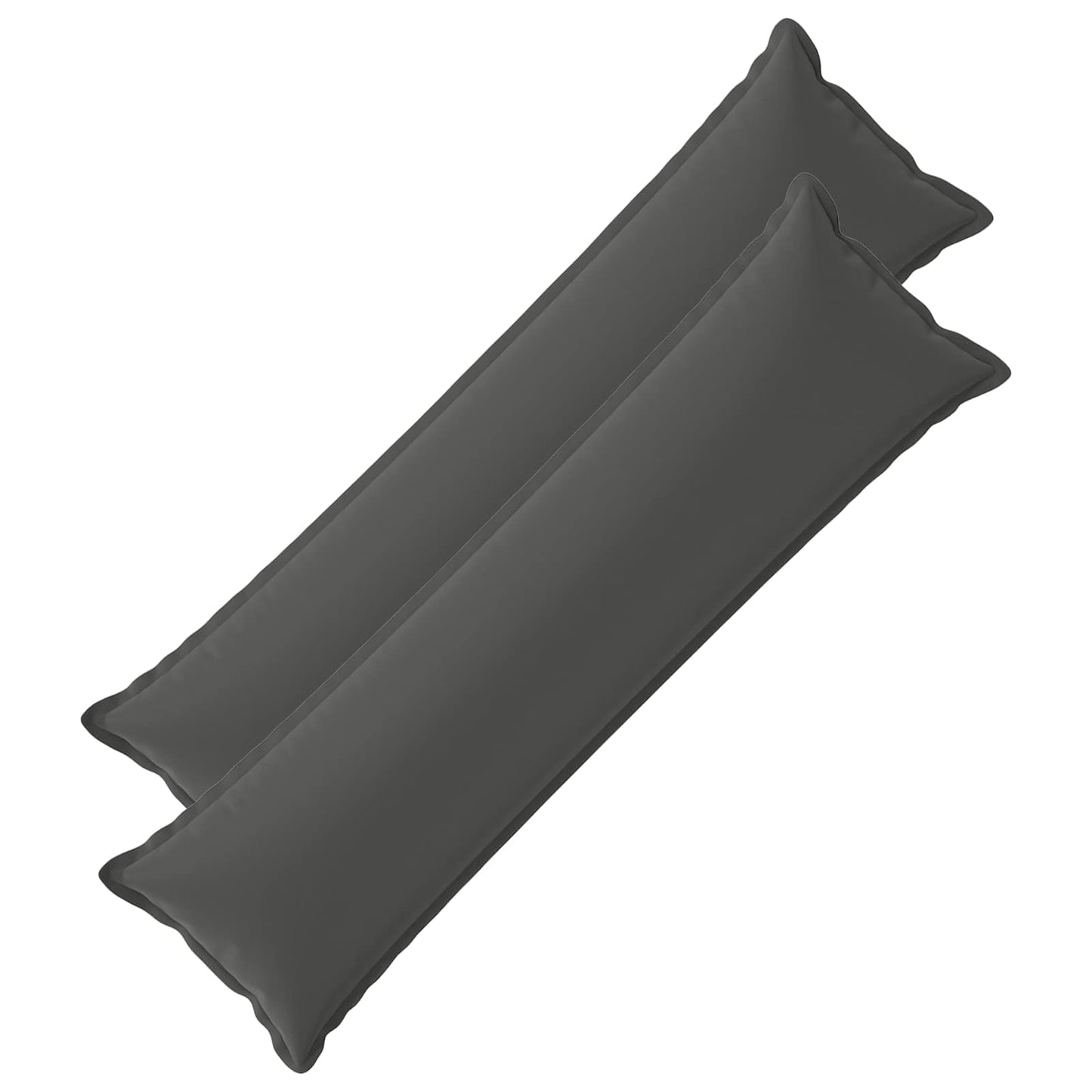 Kussensloop 2 st HOUTEN Antraciet 40 x 145 cm Polyester