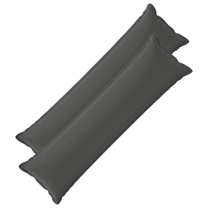 Kussensloop 2 st HOUTEN Antraciet 40 x 145 cm Polyester