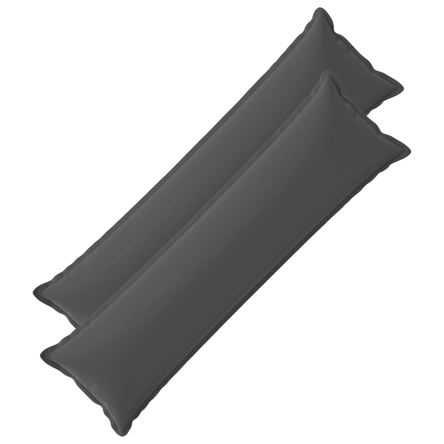 Kussensloop 2 st HOUTEN Antraciet 40 x 145 cm Polyester