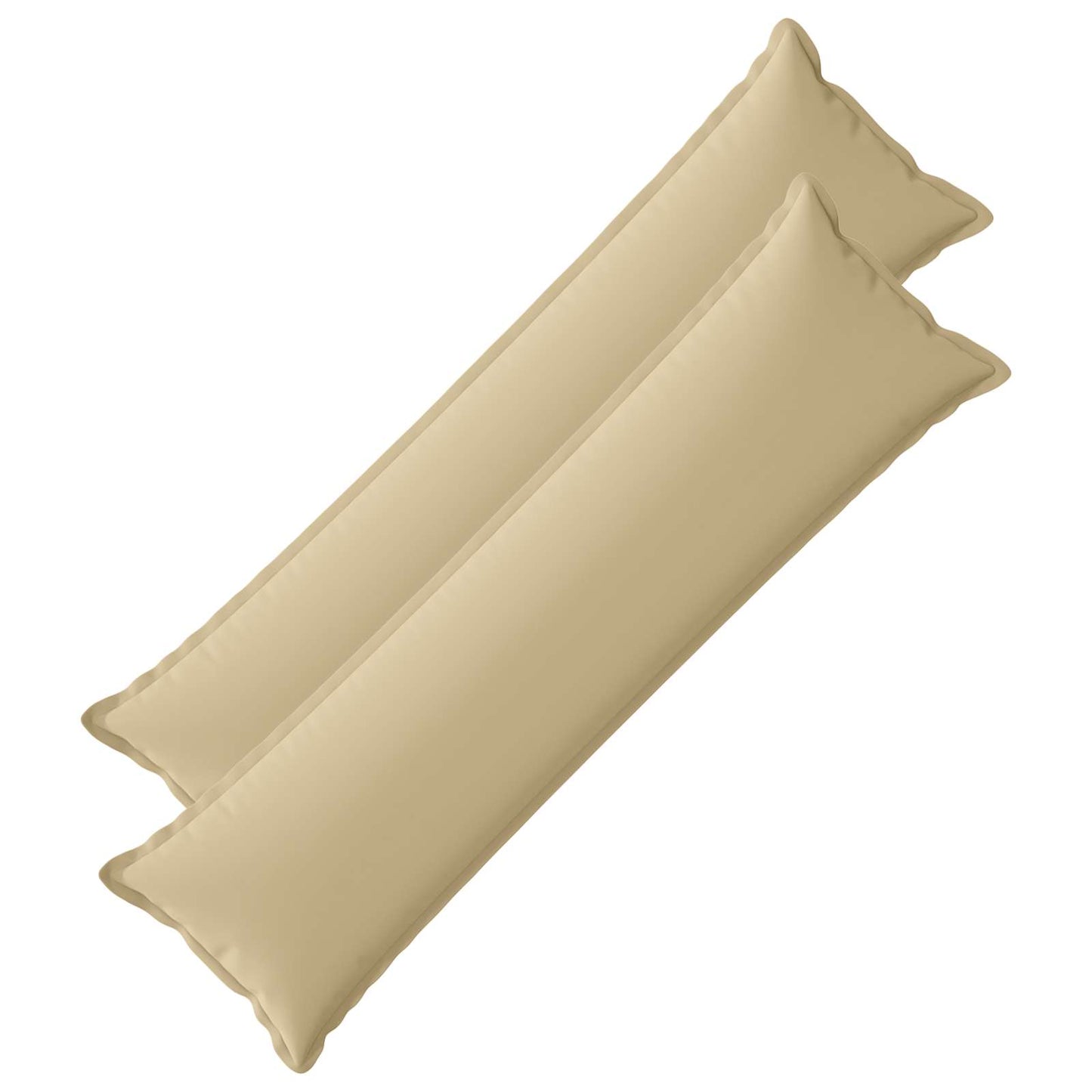 Kussensloop 2 st HOUTEN Beige 40 x 145 cm Polyester