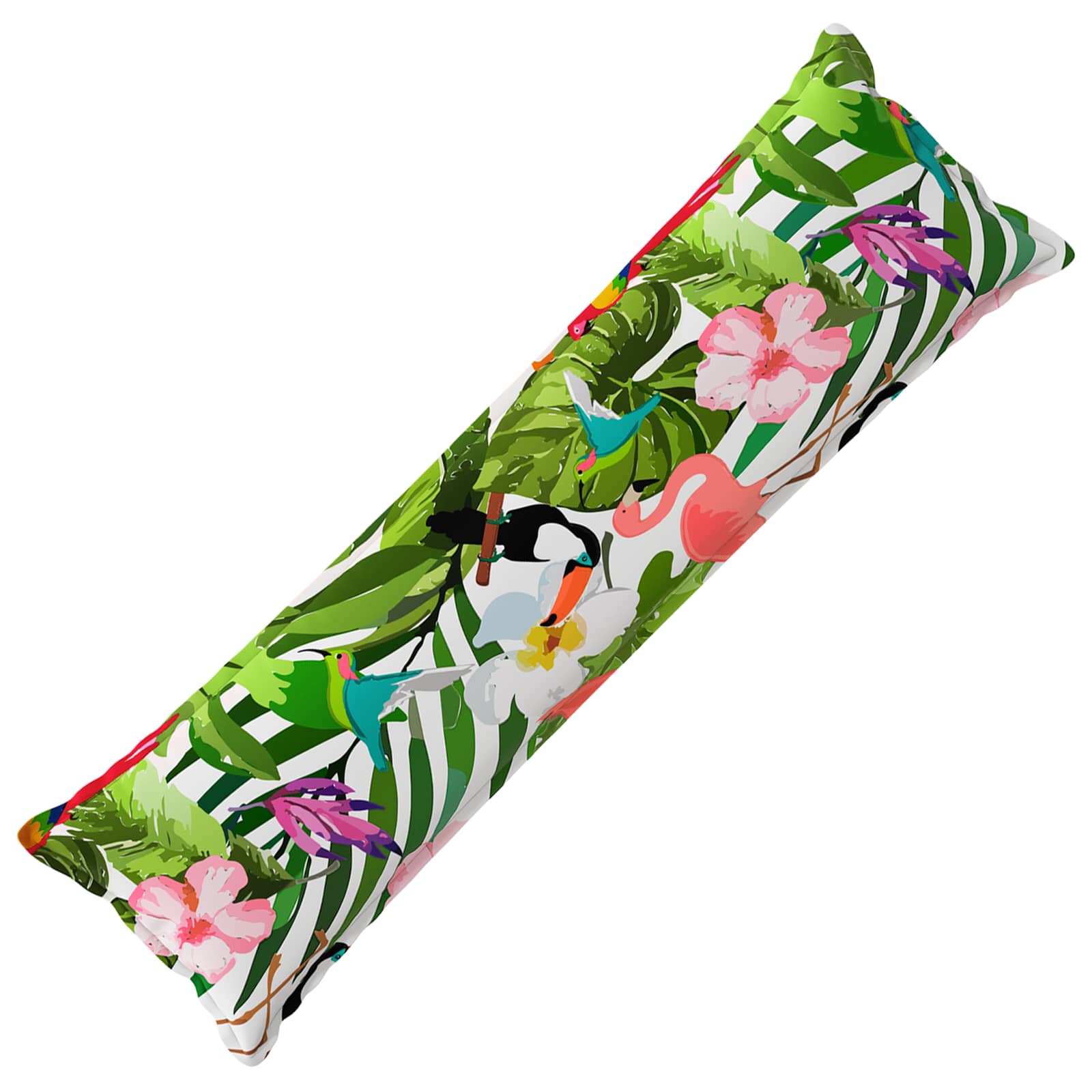 Kussensloop HOUTEN Zwart 40 x 145 cm Polyester