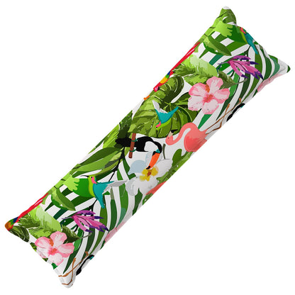 Kussensloop HOUTEN Zwart 40 x 145 cm Polyester