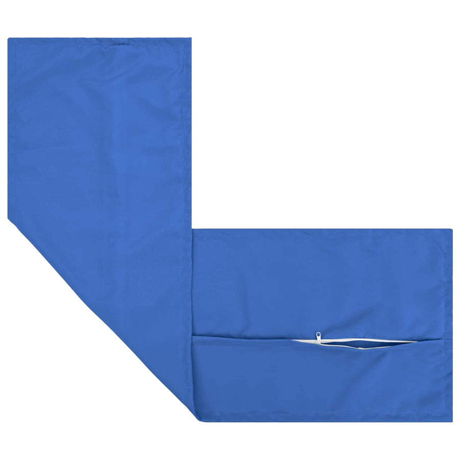 Kussensloop 2 st HOUTEN Koninklijk Blauw 40 x 145 cm Polyester