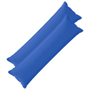 Kussensloop 2 st koninklijk blauw 40x145 cm polyester