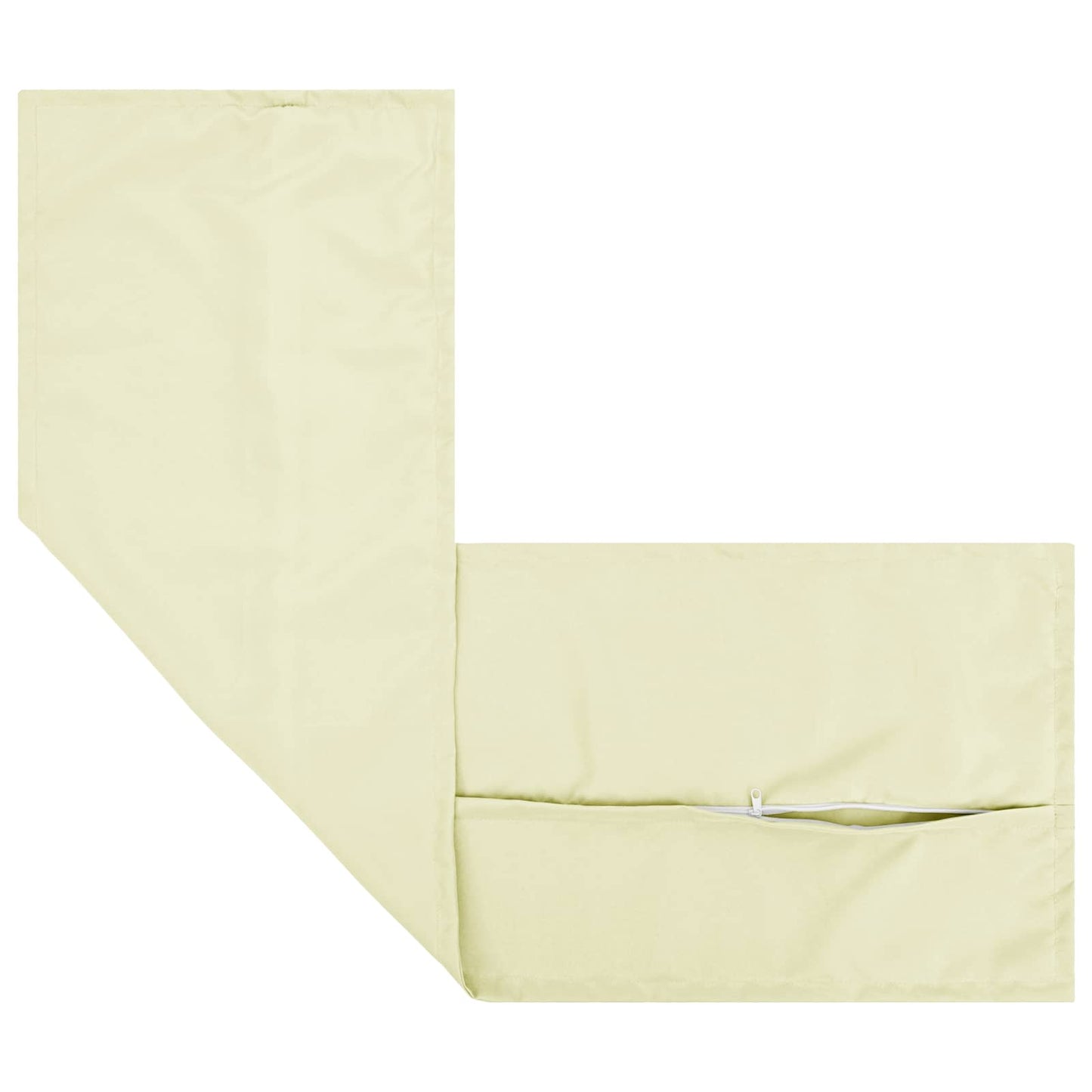 Kussensloop 2 st HOUTEN Crèmekleurig 40 x 145 cm Polyester