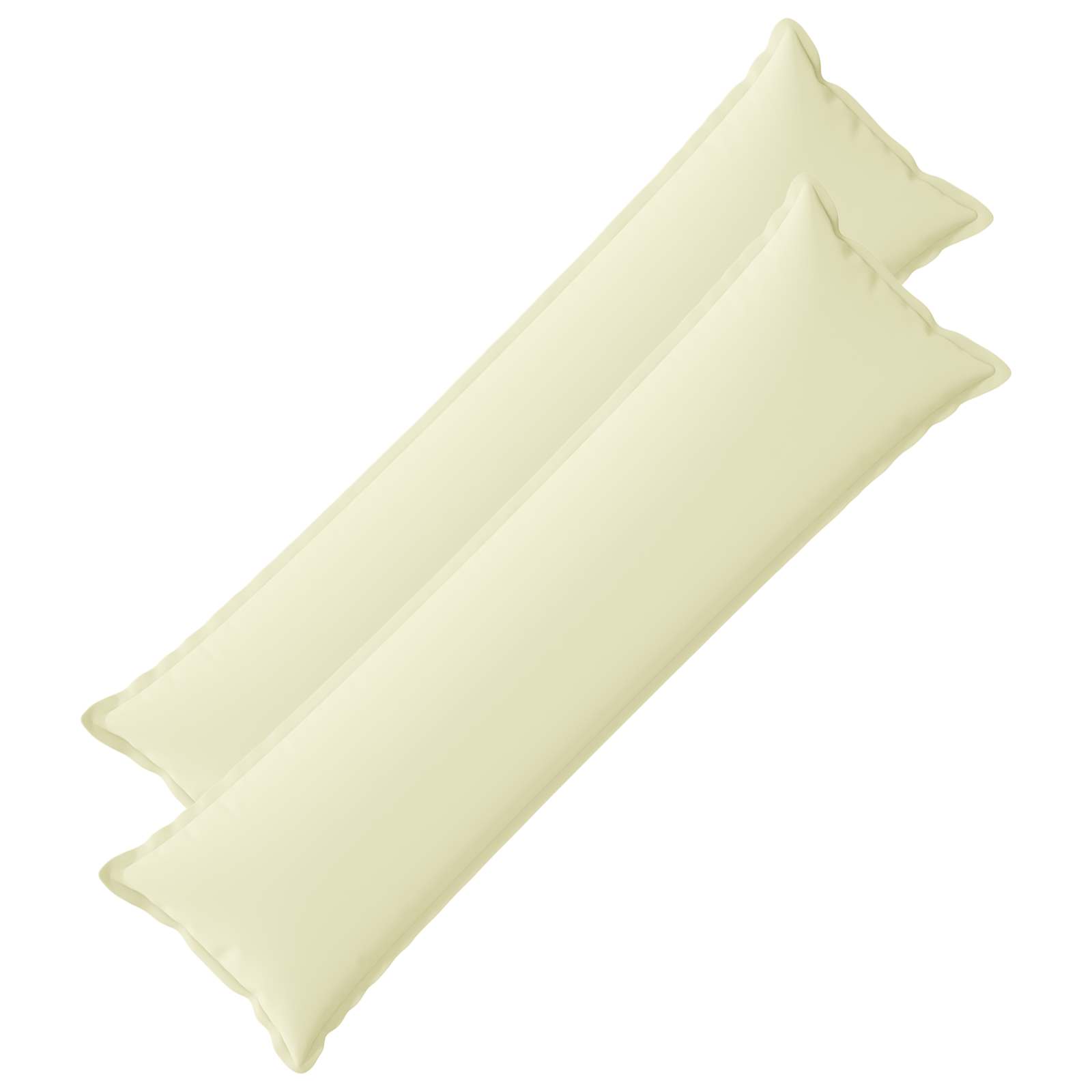 Kussensloop 2 st HOUTEN Crèmekleurig 40 x 145 cm Polyester