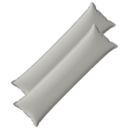 Kussensloop 2 st HOUTEN Grijs 40 x 145 cm Polyester