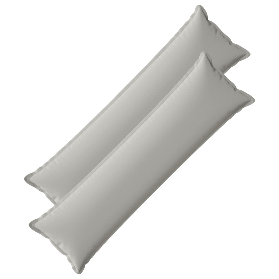 Kussensloop 2 st HOUTEN Grijs 40 x 145 cm Polyester