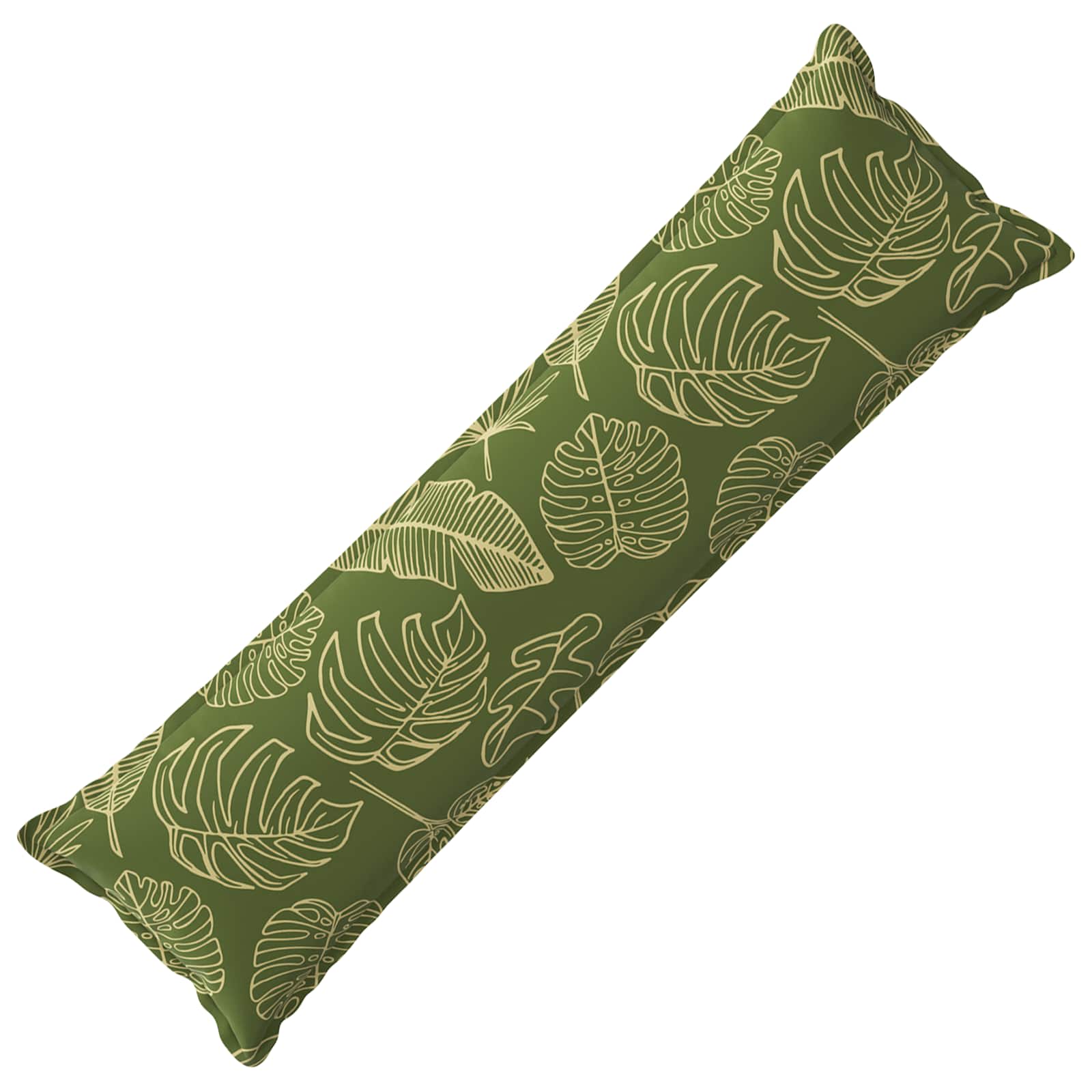 Kussensloop HOUTEN Bladontwerp 40 x 145 cm Polyester