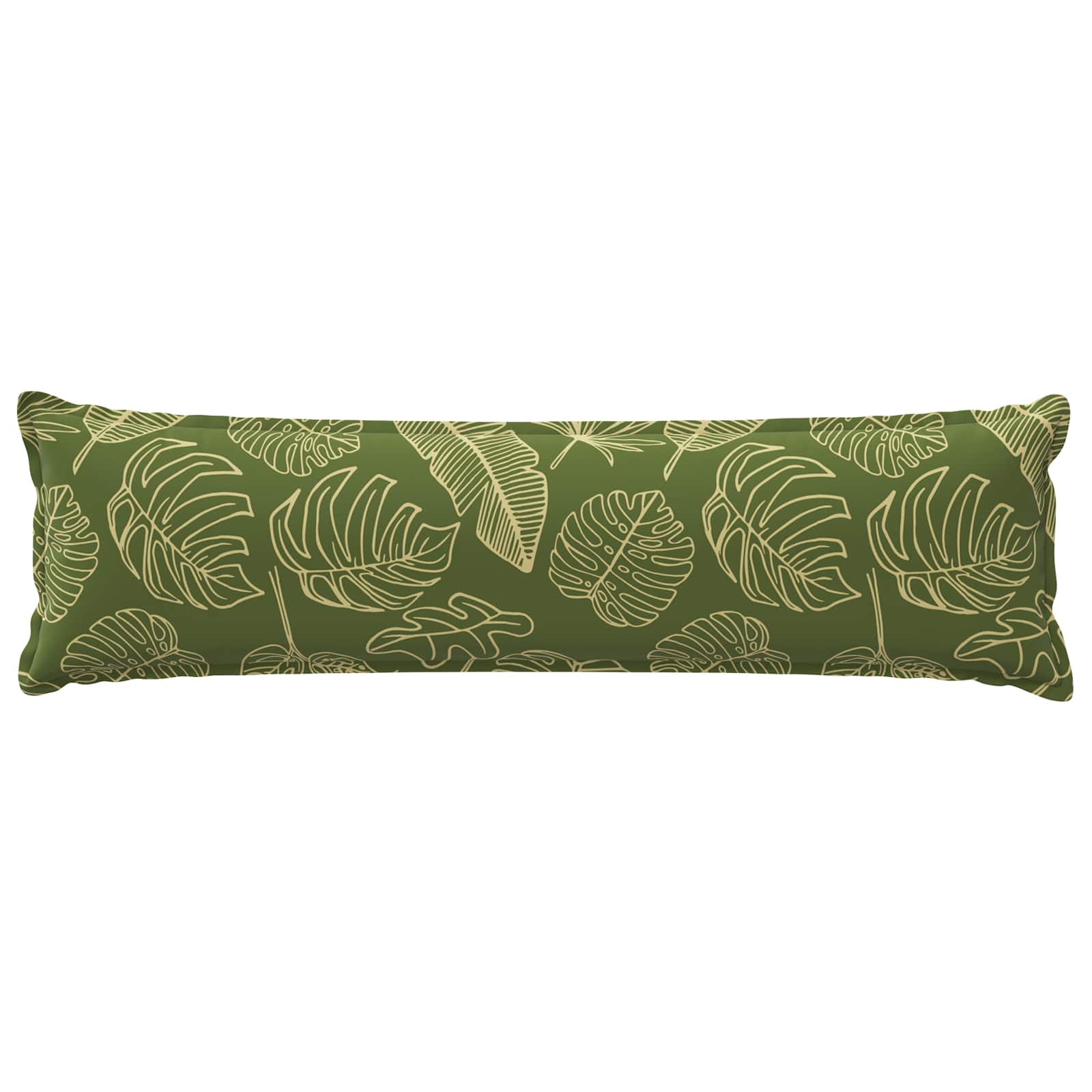 Kussensloop HOUTEN Bladontwerp 40 x 145 cm Polyester