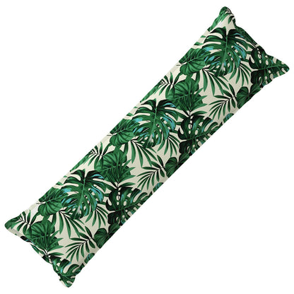 Kussensloop HOUTEN Bladpatroon 40 x 145 cm Polyester