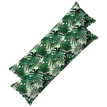 Kussensloop 2 st HOUTEN Bladpatroon 40 x 145 cm Polyester