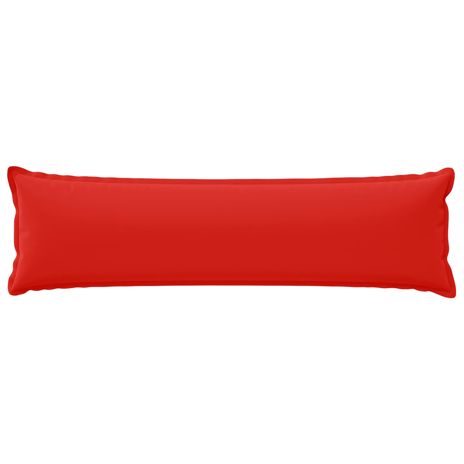 Kussensloop HOUTEN Rood 40 x 145 cm Polyester