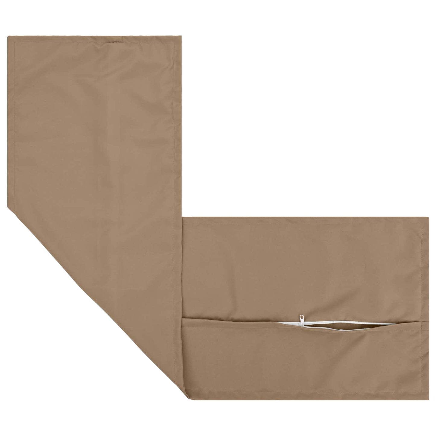 Kussensloop HOUTEN Taupe 40 x 145 cm Polyester