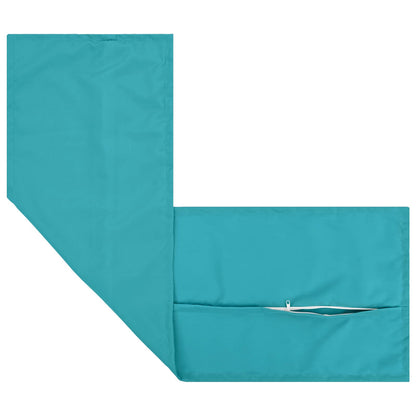 Kussensloop 2 st HOUTEN Turquoise 40 x 145 cm Polyester
