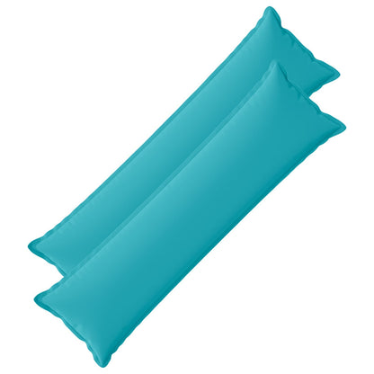 Kussensloop 2 st HOUTEN Turquoise 40 x 145 cm Polyester