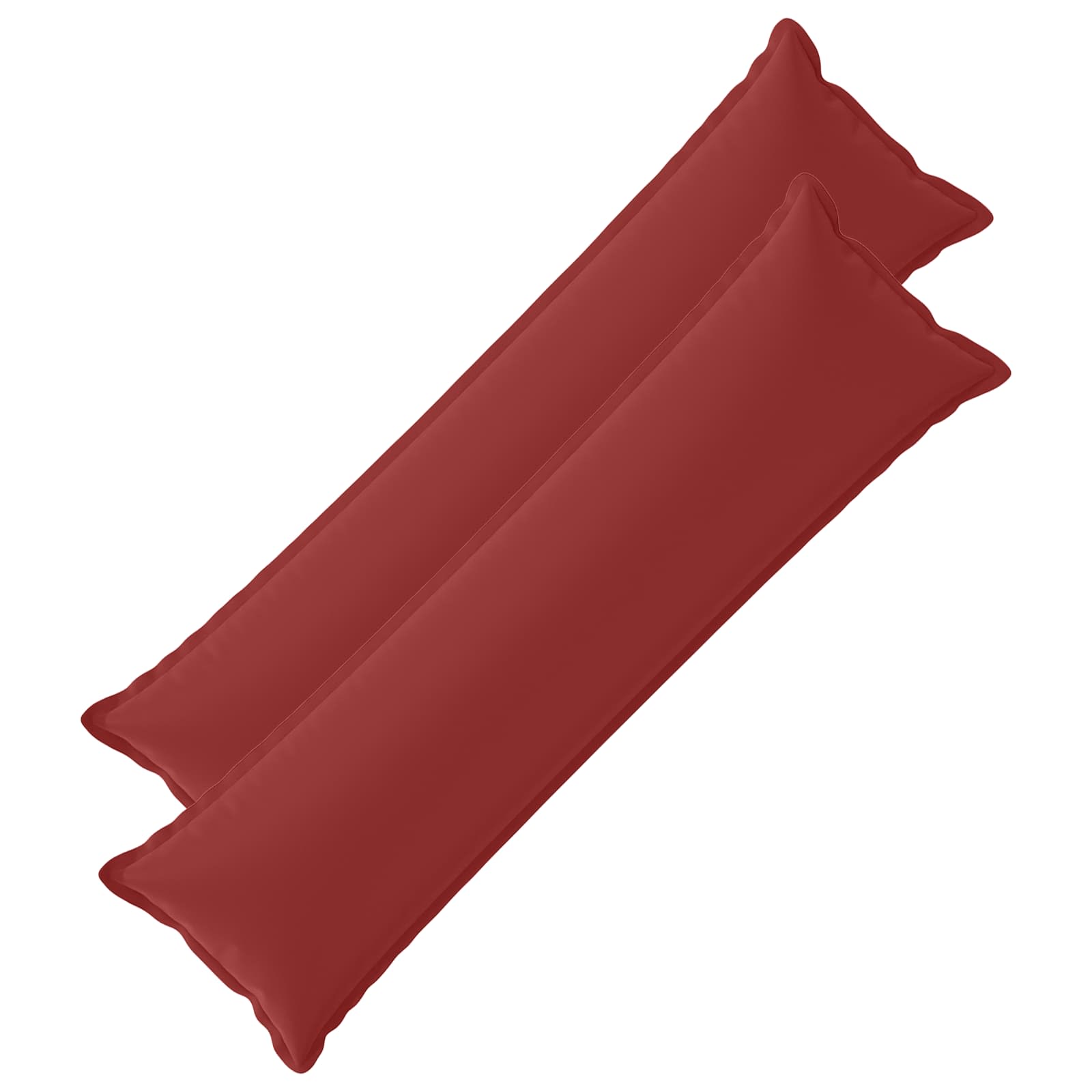 Kussensloop 2 st HOUTEN Wijnrood 40 x 145 cm Polyester