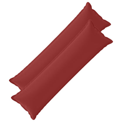 Kussensloop 2 st HOUTEN Wijnrood 40 x 145 cm Polyester