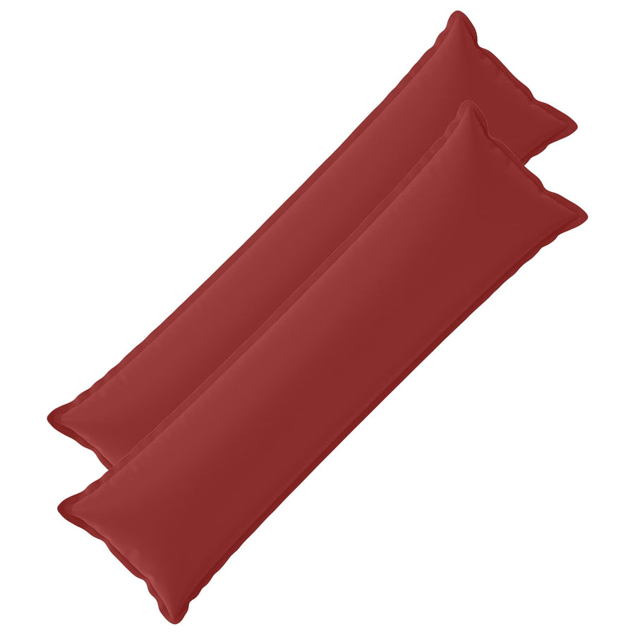 Kussensloop 2 st HOUTEN Wijnrood 40 x 145 cm Polyester