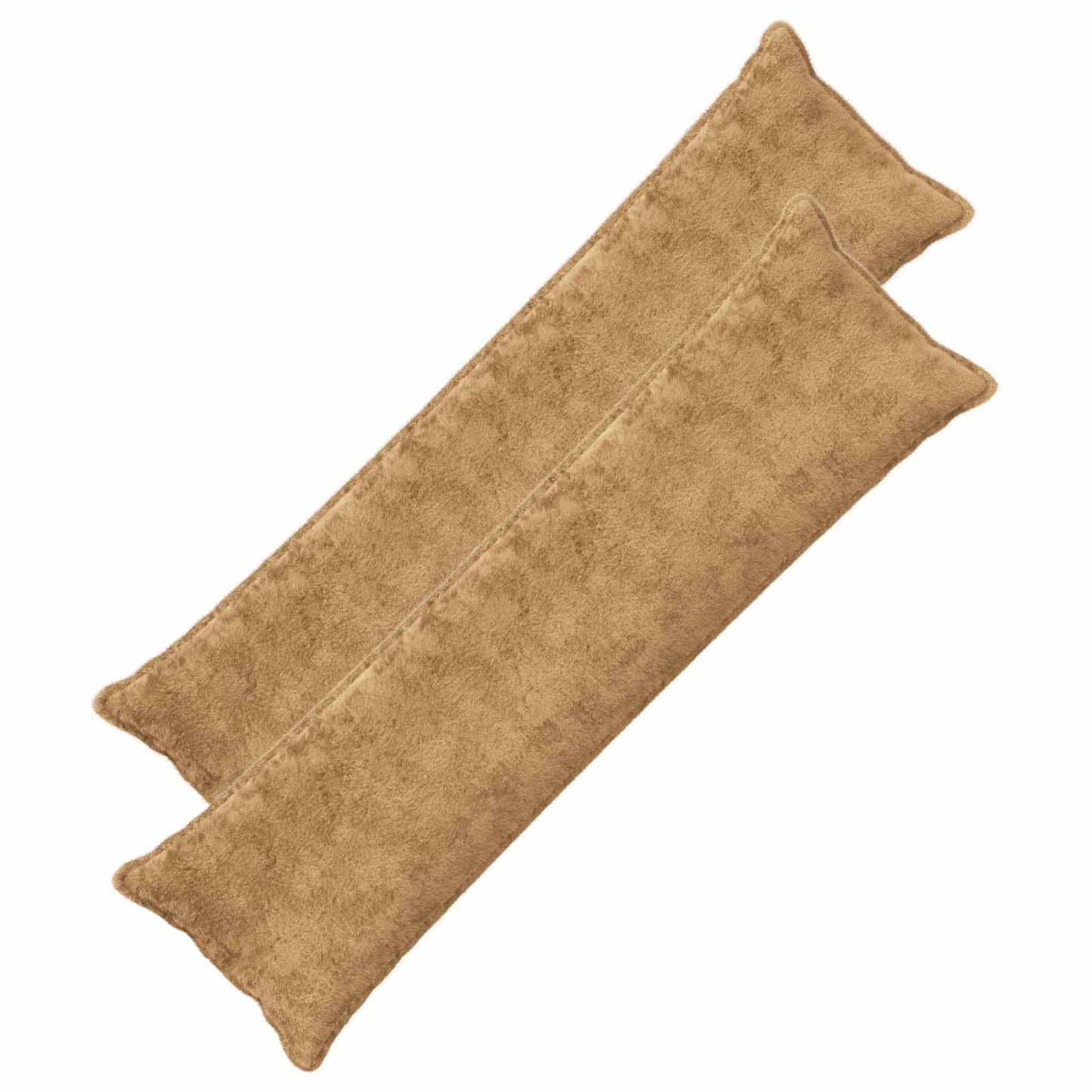 Kussensloop 2 st HOUTEN Taupe 40 x 145 cm Nep Konijnenbont