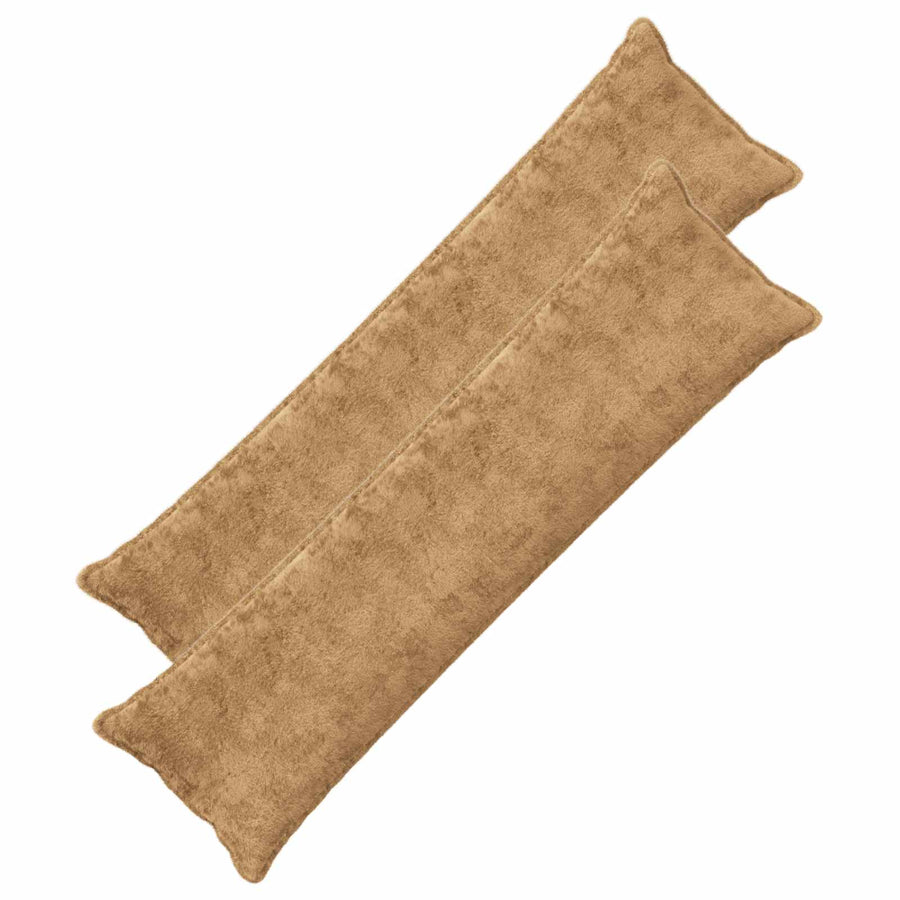 Kussensloop 2 st HOUTEN Taupe 40 x 145 cm Nep Konijnenbont