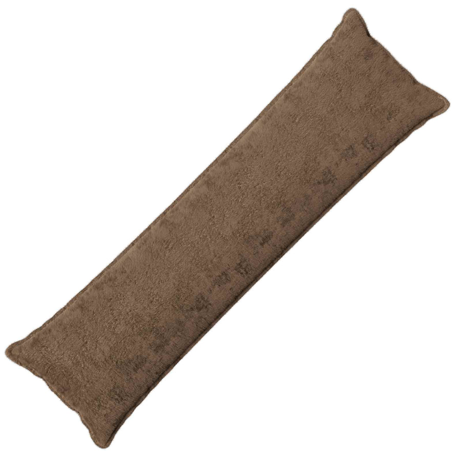 Kussensloop HOUTEN Licht Bruin 40 x 145 cm Nep Konijnenbont