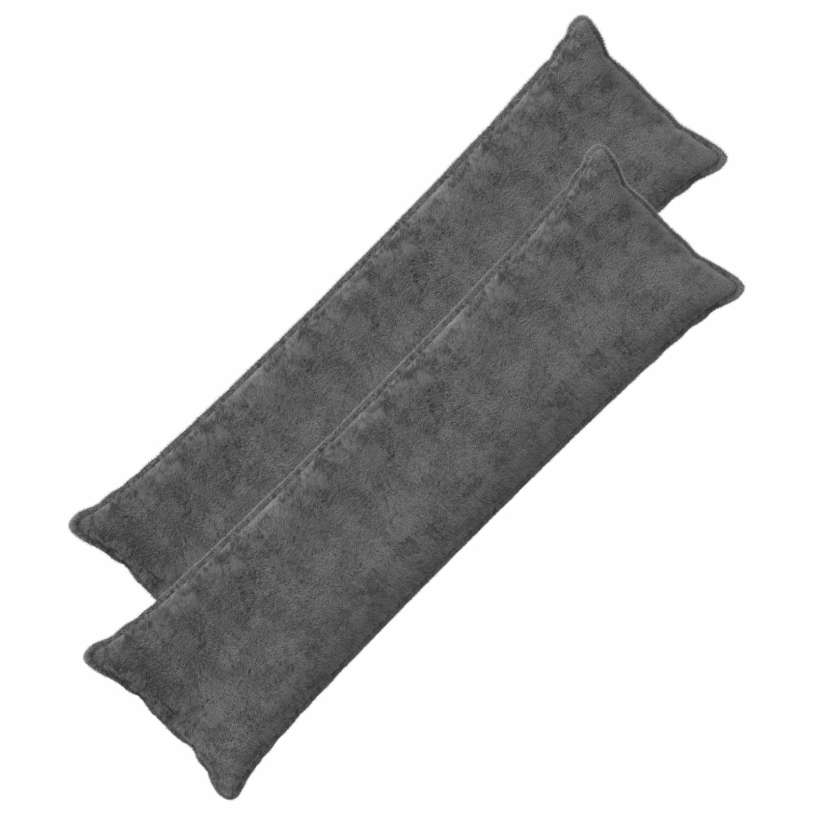 Kussensloop 2 st HOUTEN Donkergrijs 40 x 145 cm