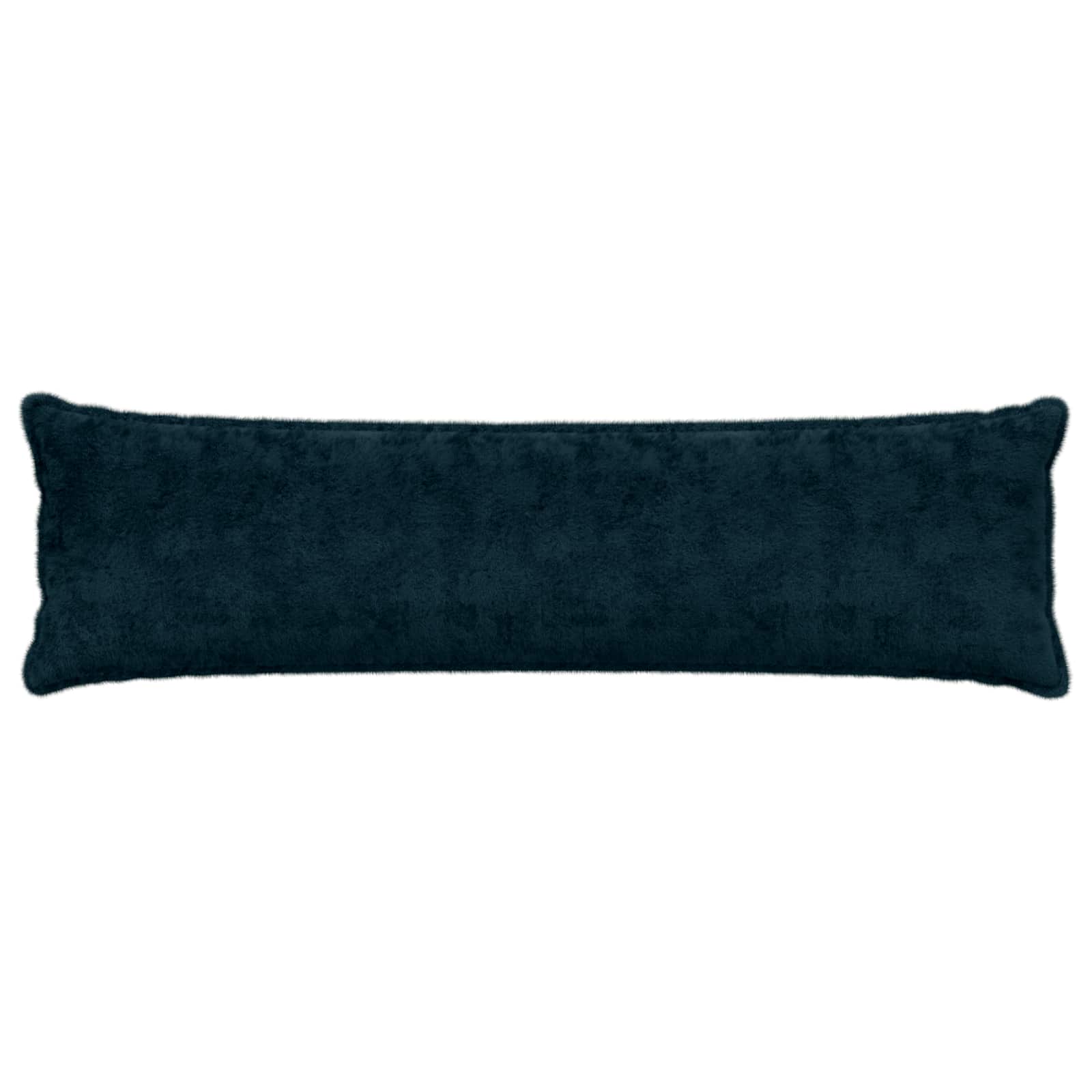 Kussensloop HOUTEN Marineblauw 40 x 145 cm Nep Konijnenbont