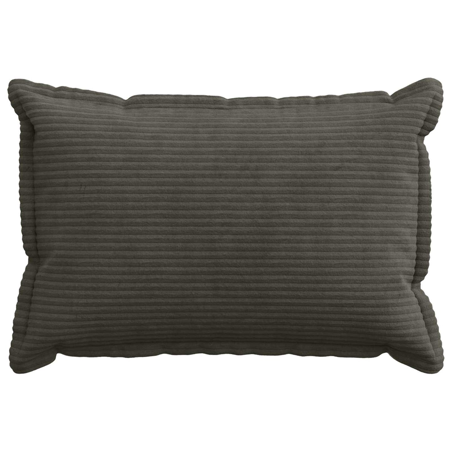 Kussensloop 6 st HOUTEN Antraciet 40 x 60 cm corduroy