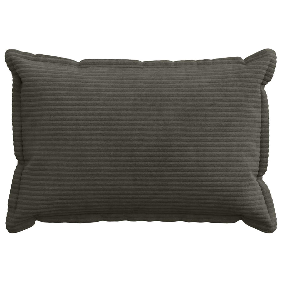 Kussensloop 6 st HOUTEN Antraciet 40 x 60 cm corduroy