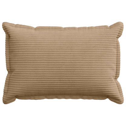 Kussensloop 2 st HOUTEN Bruin 40 x 60 cm corduroy