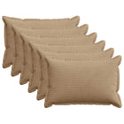 Kussensloop 40x60 cm bruin corduroy set van 6