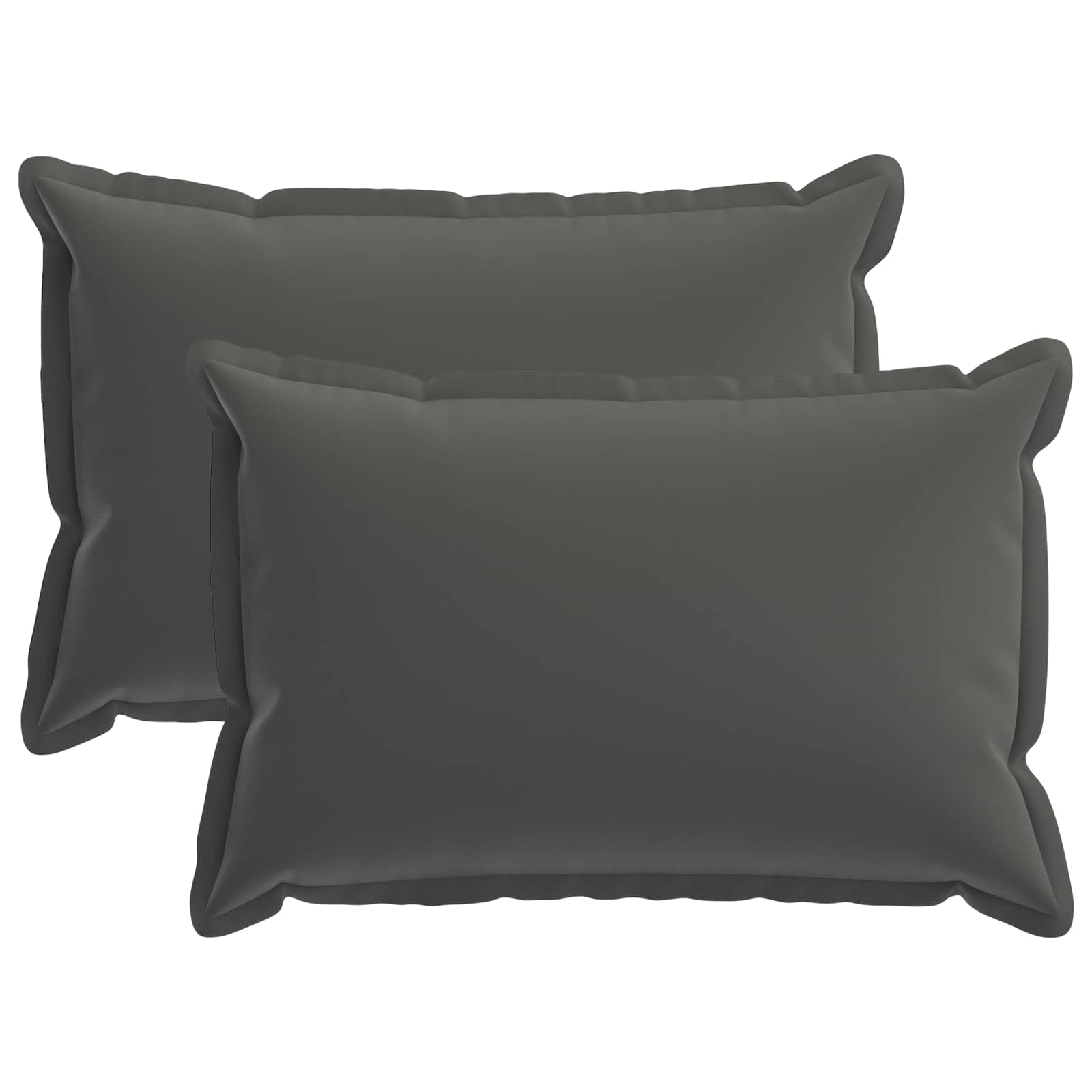 Kussensloop 2 st HOUTEN Antraciet 40 x 60 cm Polyester
