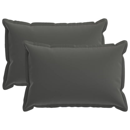 Kussensloop 2 st HOUTEN Antraciet 40 x 60 cm Polyester