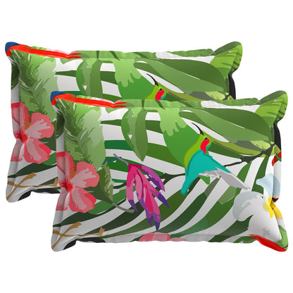 Kussensloop 2 st HOUTEN Zwart 40 x 60 cm Polyester