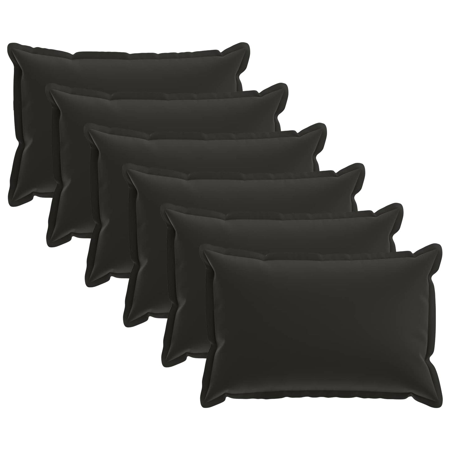 Kussensloop 6 st HOUTEN Meerkleurig 40 x 60 cm Polyester