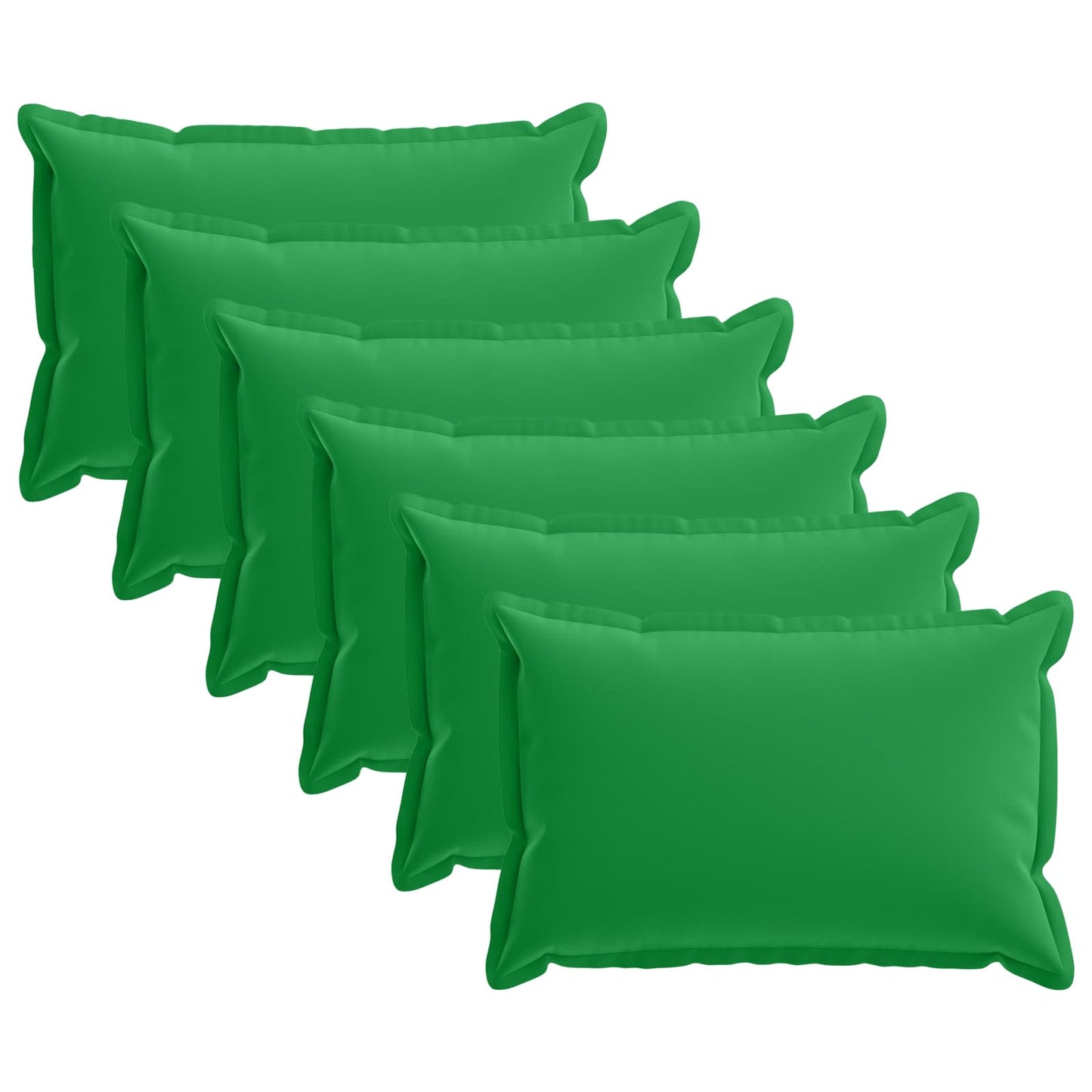 Kussensloop 6 st HOUTEN Groen 40 x 60 cm Polyester