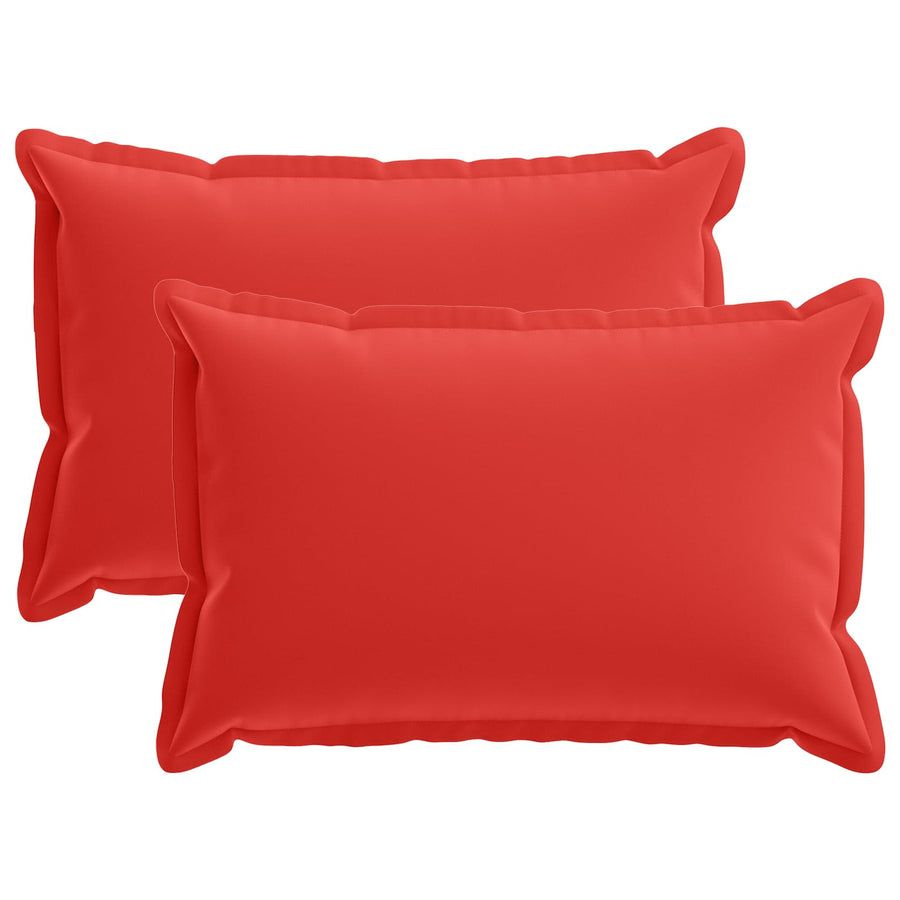 Kussensloop 2 st HOUTEN Rood 40 x 60 cm Polyester