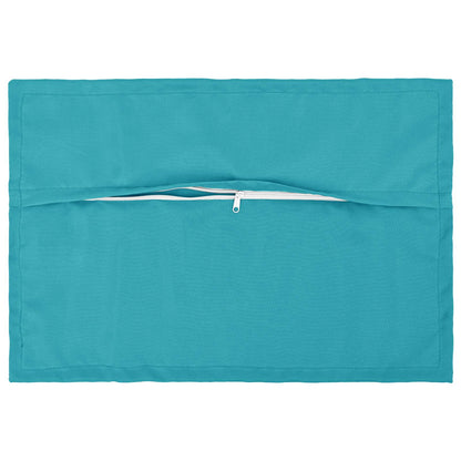 Kussensloop 2 st HOUTEN Turquoise 40 x 60 cm Polyester