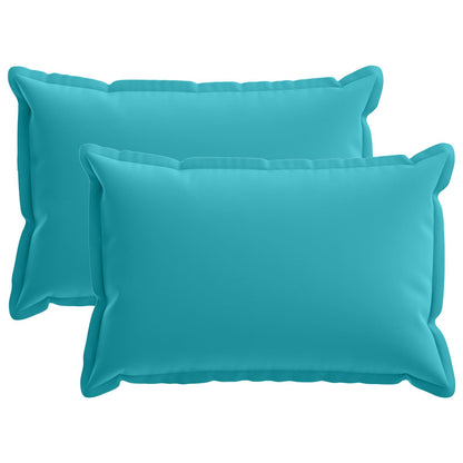 Kussensloop 2 st HOUTEN Turquoise 40 x 60 cm Polyester