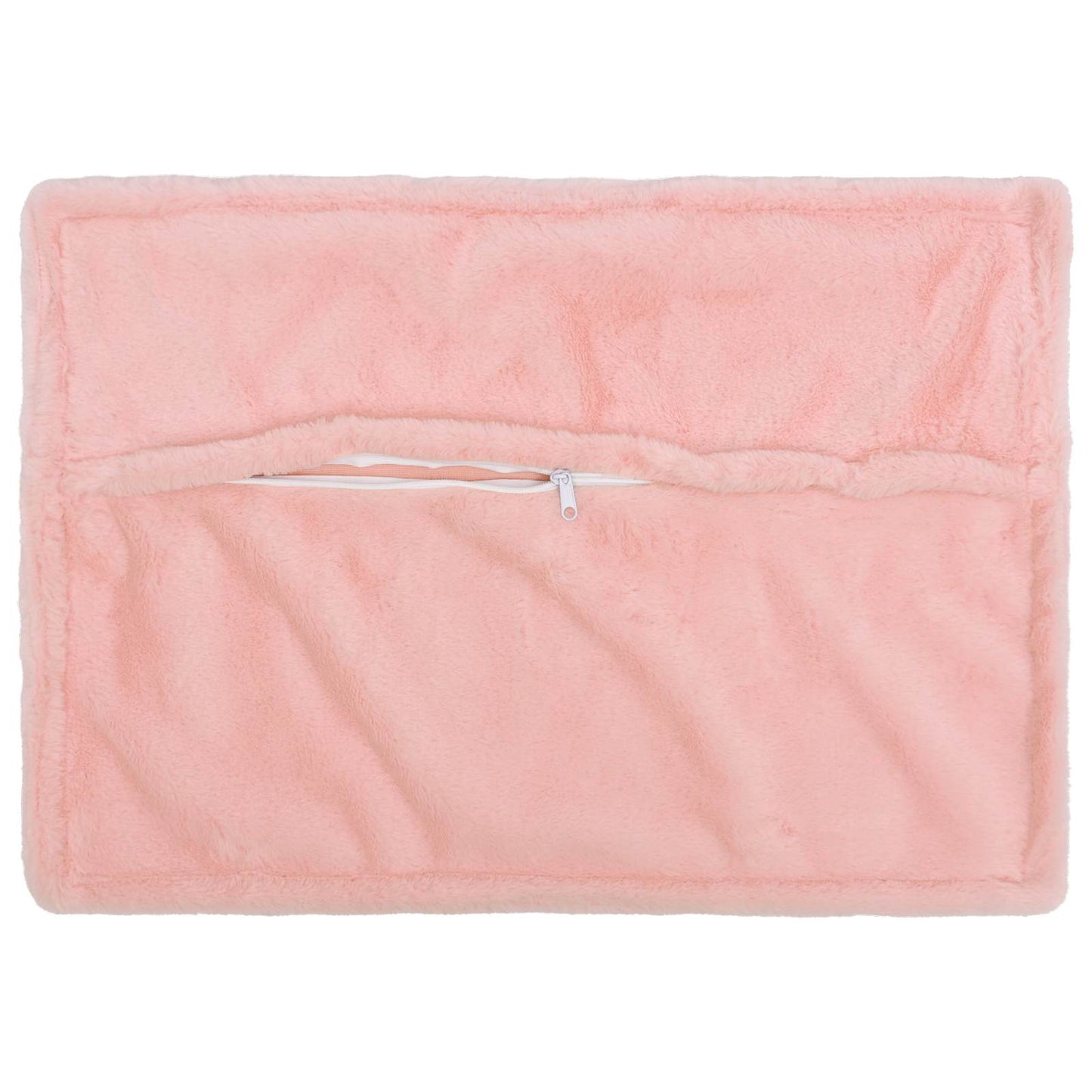Kussensloop 2 st HOUTEN Roze 40 x 60 cm Nep Konijnenbont