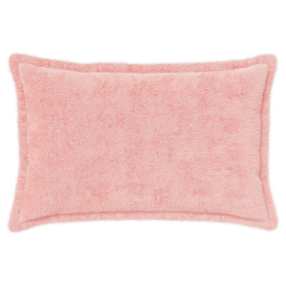 Kussensloop 2 st HOUTEN Roze 40 x 60 cm Nep Konijnenbont