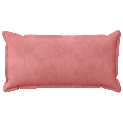 Kussensloop 6 pcs HOUTEN Roze 40 x 70 cm Fluweel