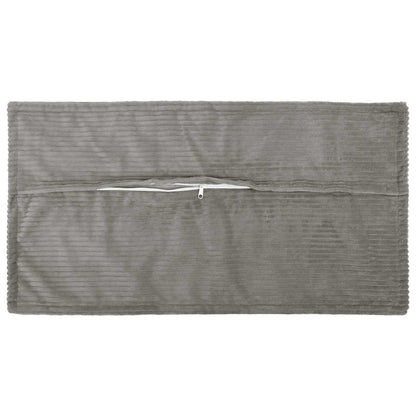 Kussensloop 6 st HOUTEN Lichtgrijs 40 x 70 cm corduroy