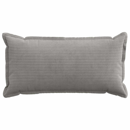 Kussensloop 6 st HOUTEN Lichtgrijs 40 x 70 cm corduroy