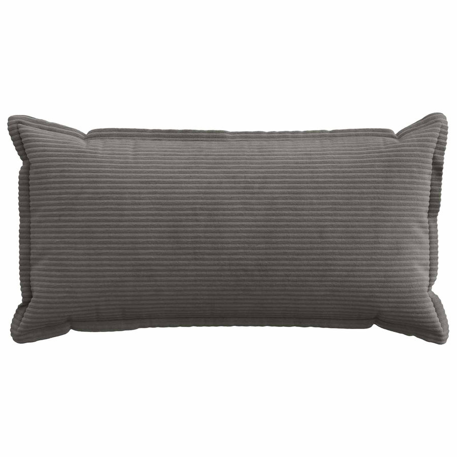 Kussensloop 6 st HOUTEN Donkergrijs 40 x 70 cm corduroy
