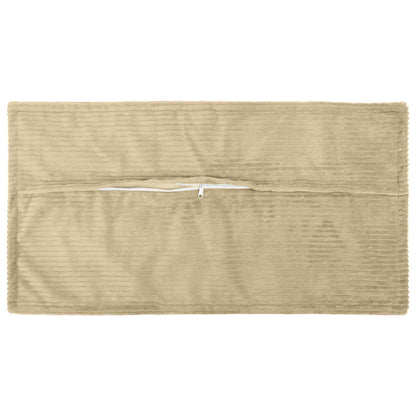 Kussensloop 2 st HOUTEN Lichtgroen Grijs 40 x 70 cm corduroy