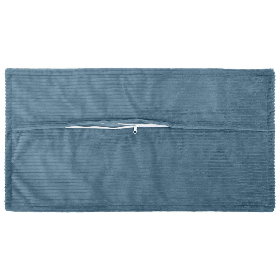 Kussensloop 2 st HOUTEN Blauw 40 x 70 cm corduroy