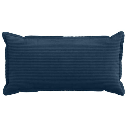 Kussensloop 2 st HOUTEN Marineblauw 40 x 70 cm corduroy